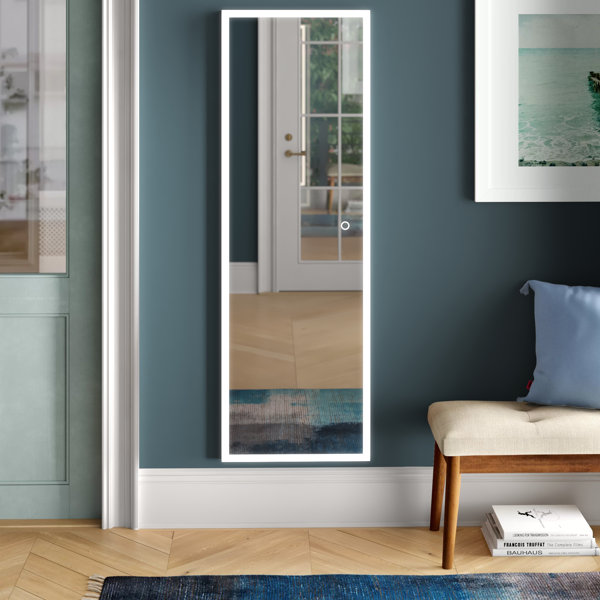 Mercury Row® Valerie LED Dimmable Frameless Lighted Full Length Mirror